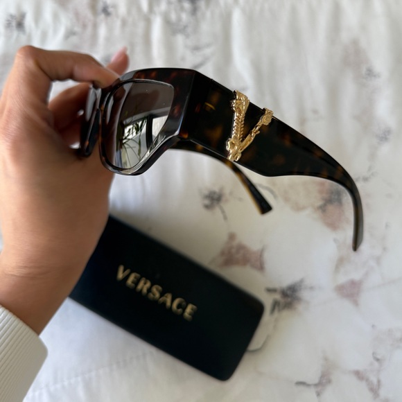 Versace - Tortoise Sunglasses main image 3